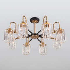 Люстра на штанге Eurosvet 70090/8 черный