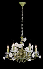 Подвесная люстра Lucia Tucci Fiori di rose 1770.6