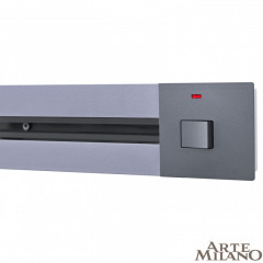 Трековая система розеток Arte Milano 385201TBB/100 Grey