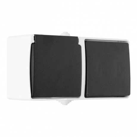 Розетка Arte Milano 309.52-1.grey