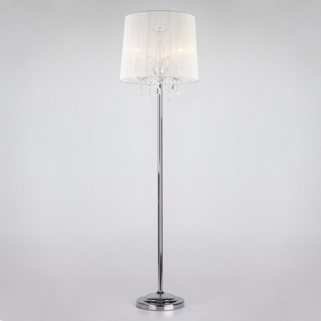 Торшер Eurosvet 2045/3F хром/белый торшер