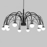Подвесная люстра Eurosvet 90034/10 LED черный
