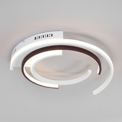 Накладной светильник Eurosvet 90248/3 белый/ черный