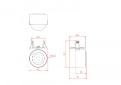 Спот Maytoni Technical C063CL-L12B3K