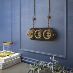 Розетка Werkel WL19-10-01 (Бронзовый)