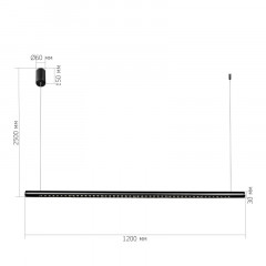Линейный светильник ST-Luce SL6238.413.01
