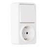 Розетка Arte Milano 310.52-1.white