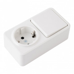 Розетка Arte Milano 310.52-1.white