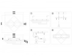Накладная люстра Ambrella Light FA8531