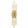 Бра Crystal Lux ATENTO AP2 BRASS/TRANSPARENTE
