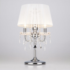 Настольная лампа Eurosvet 2045/3T хром/белый настольная лампа