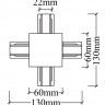 Коннектор Crystal Lux CLT 0.2211 04 BL