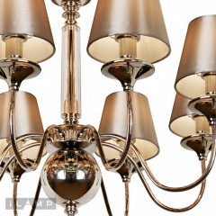 Подвесная люстра iLamp P2406-8 Nickel