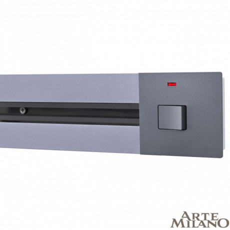 Трековая система розеток Arte Milano 385205TBB/50 Grey