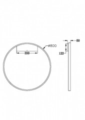 Бра Maytoni MOD058WL-L50W3K