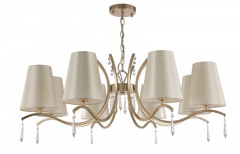 Подвесная люстра Crystal Lux RENATA SP8 GOLD