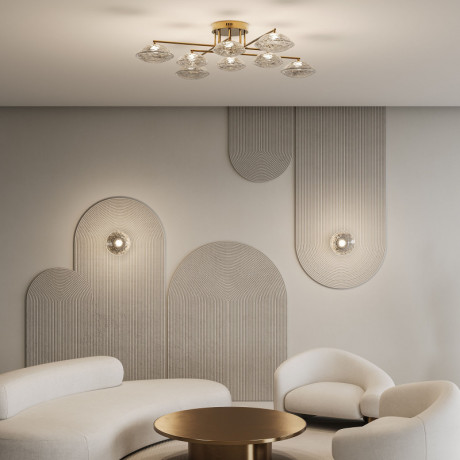 Бра Eurosvet 50389/1 LED латунь