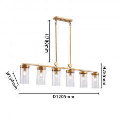 Люстра на штанге Favourite 3099-6U