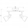 Спот ARTE Lamp A1677PL-2BK