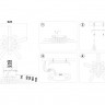 Накладная люстра Ambrella Light FA8906
