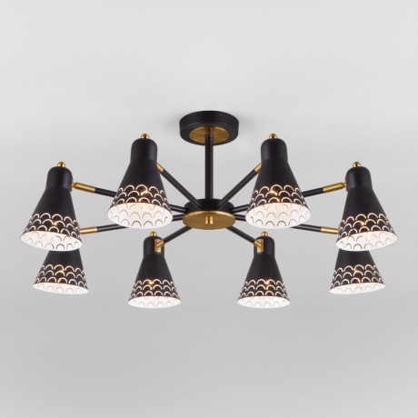 Люстра на штанге Eurosvet 70100/8 черный