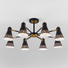 Люстра на штанге Eurosvet 70100/8 черный