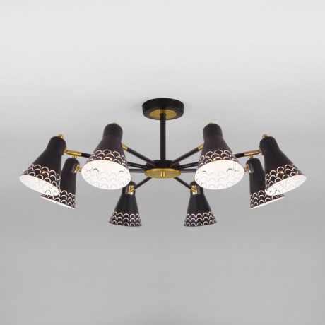 Люстра на штанге Eurosvet 70100/8 черный