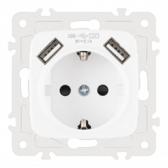 Розетка Arte Milano 205.47-1.white