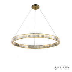 Подвесной светильник iLedex 10920P/1-38W-3000K-D1000 GL-CL