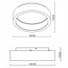 Накладной светильник ARTE Lamp A6245PL-1WH