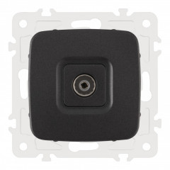 Розетка Arte Milano 205.43-1.black