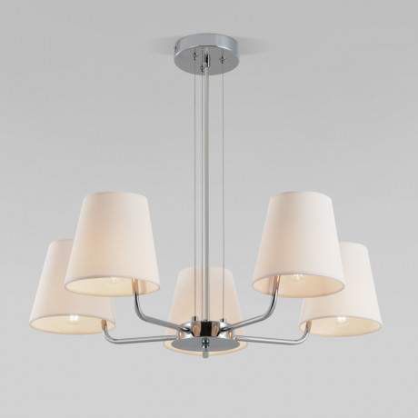 Подвесная люстра Eurosvet 60155/5 хром