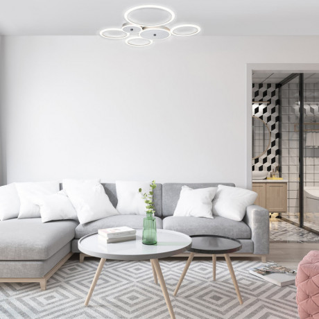 Накладная люстра Escada 10268/6LED Silver