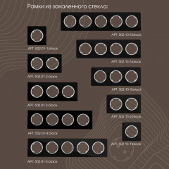 Выключатель Arte Milano 202.33-1.black