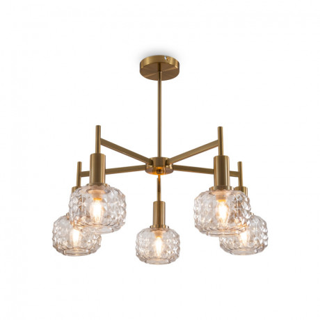 Люстра на штанге Freya FR5366CL-05BS