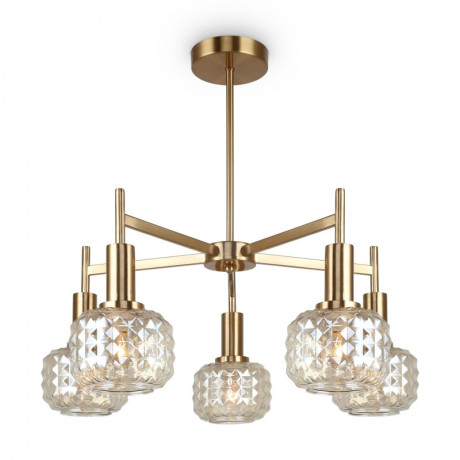 Люстра на штанге Freya FR5366CL-05BS