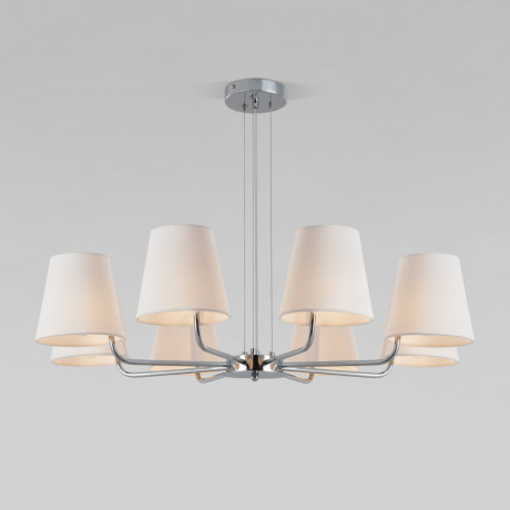 Подвесная люстра Eurosvet 60155/8 хром