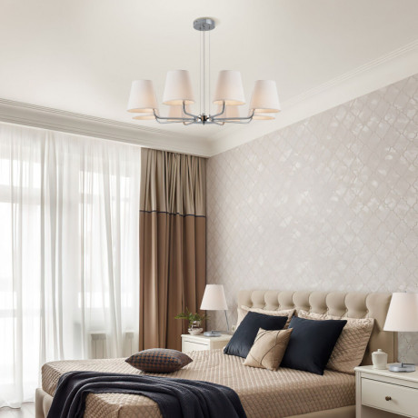 Подвесная люстра Eurosvet 60155/8 хром