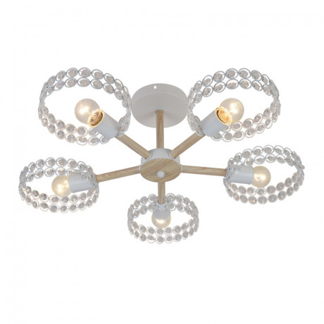 Люстра на штанге Escada 679/5P White