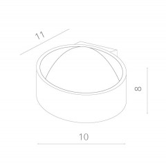 Бра ARTE Lamp A1417AP-1WH