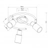 Спот ARTE Lamp A4510PL-3SS