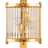 Бра Crystal Lux TADEO AP2 GOLD/TRANSPARENTE
