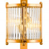 Бра Crystal Lux TADEO AP2 GOLD/TRANSPARENTE