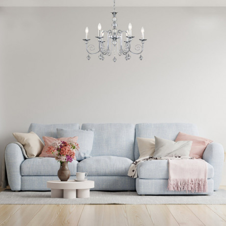 Подвесная люстра Escada 678/6PL Chrome