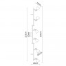 Спот ARTE Lamp A9189PL-6GY