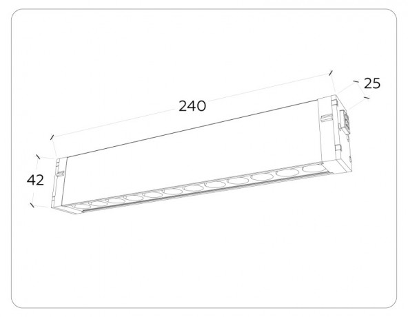 Светильник на шине Ambrella Light GL1302