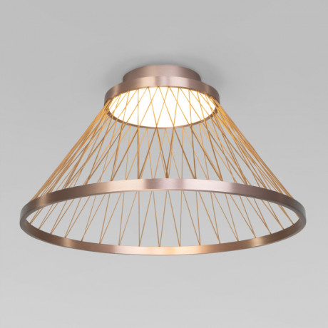 Накладной светильник Eurosvet 40019/1 LED коричневый