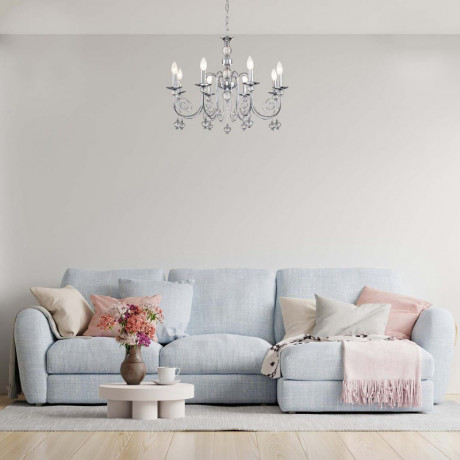 Подвесная люстра Escada 678/8PL Chrome