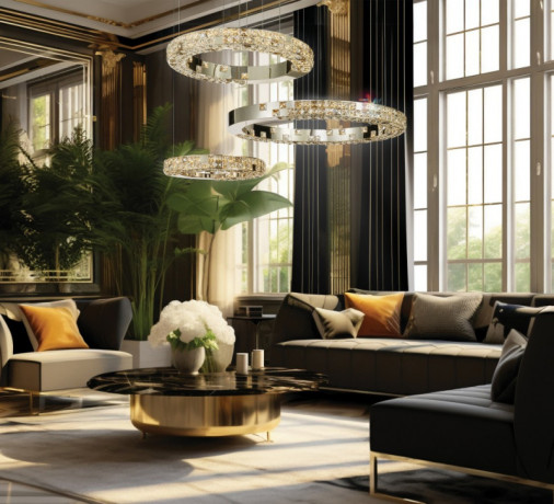 Подвесная люстра Fluorite FL1106-30P