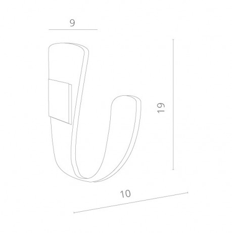 Бра ARTE Lamp A1418AP-1WH
